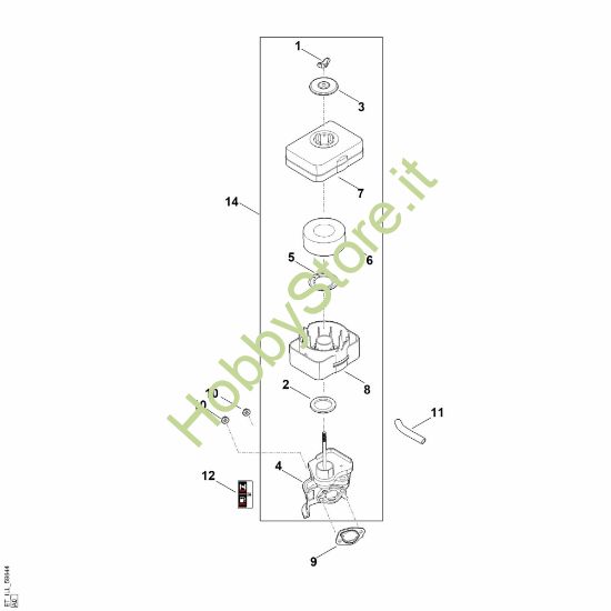 Picture of B - Filtro aria EHC 600.0 (EHC600-0003)